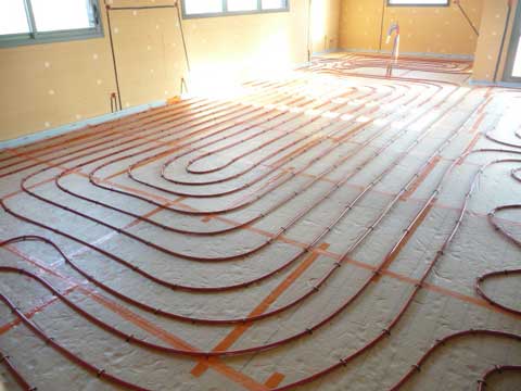 plancher chauffant quimperlé installateur